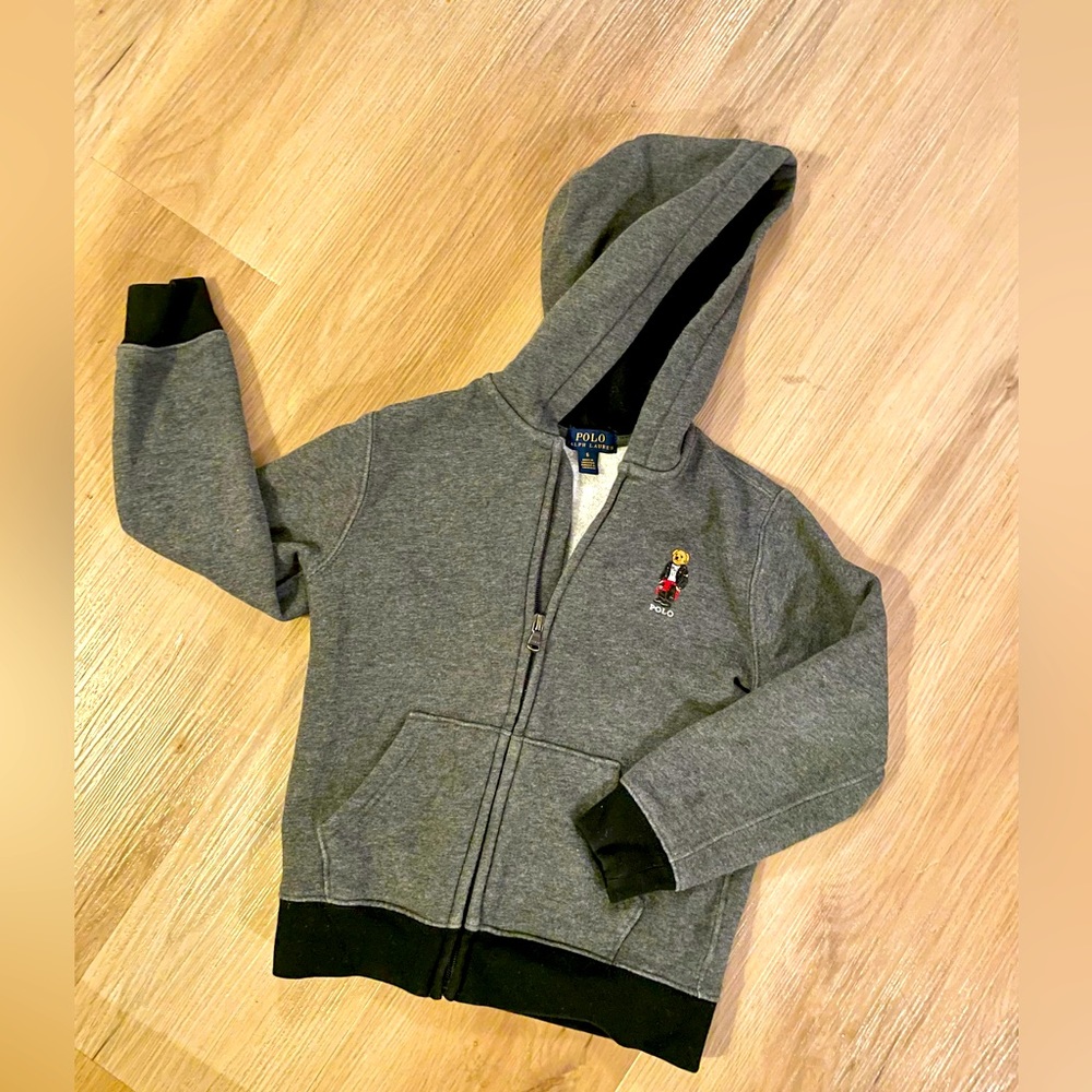 POLO Ralph Lauren Bear Zip up - Boys 6